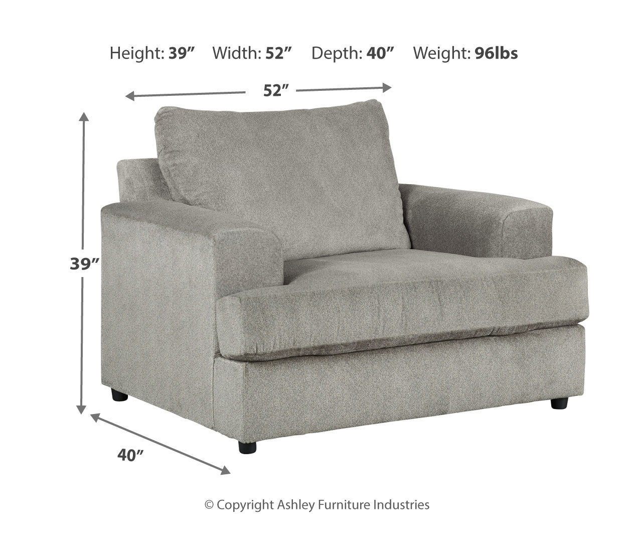 Soletren Sofa, Loveseat, Chair and Ottoman