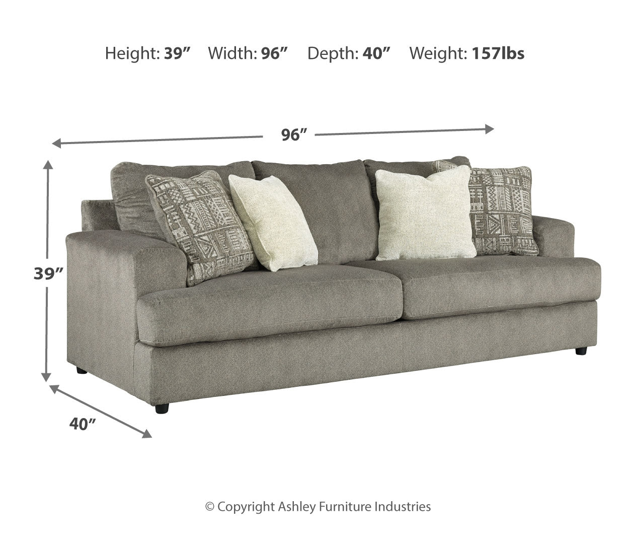 Soletren Sofa, Loveseat and Chair