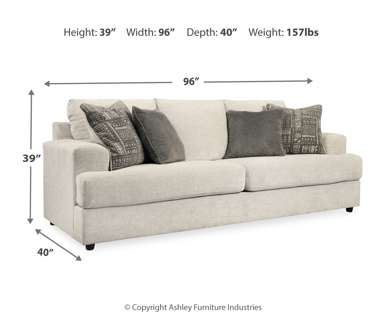 Soletren Sofa and Loveseat