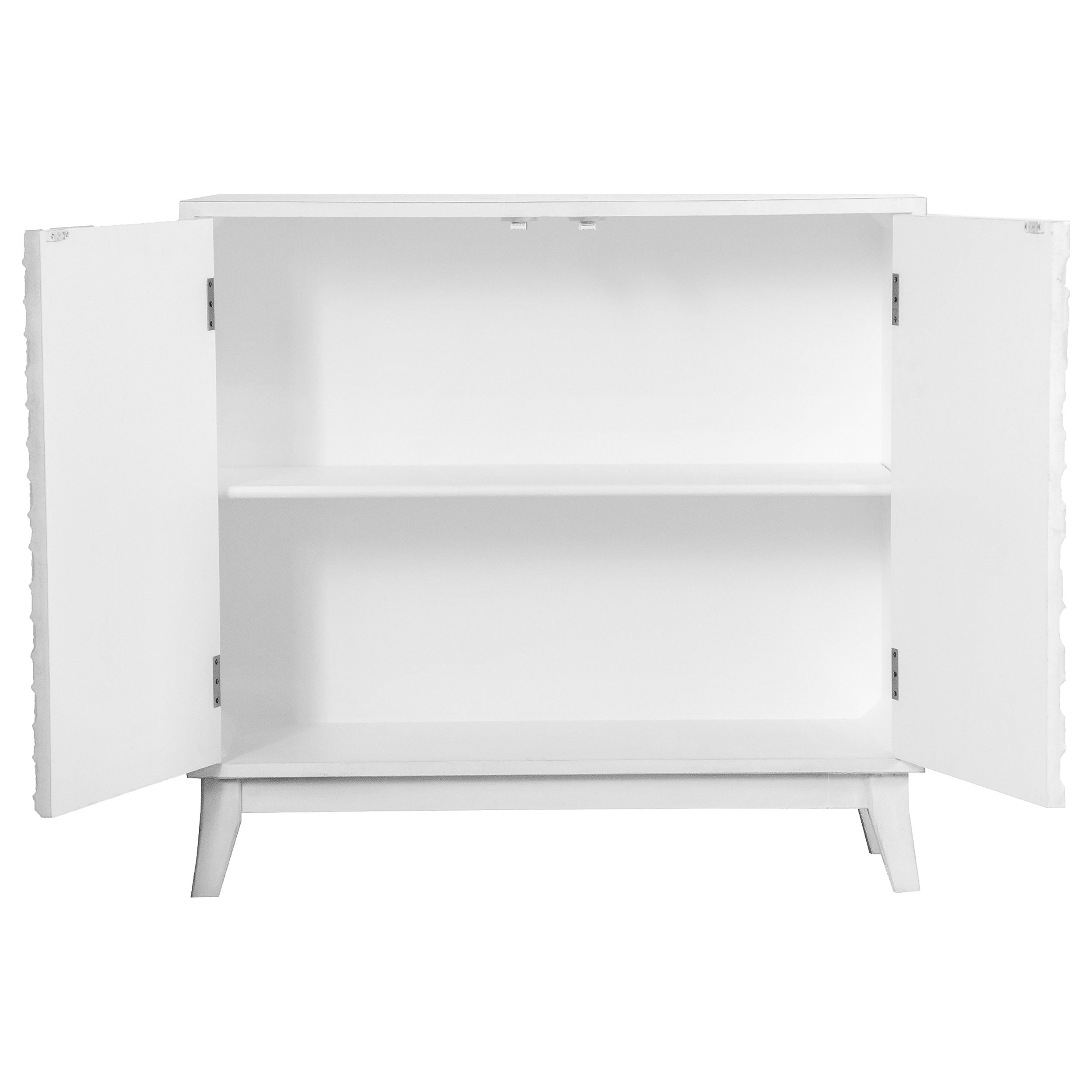 Coaster Gambon Rectangular 2-door Accent Cabinet White Default Title