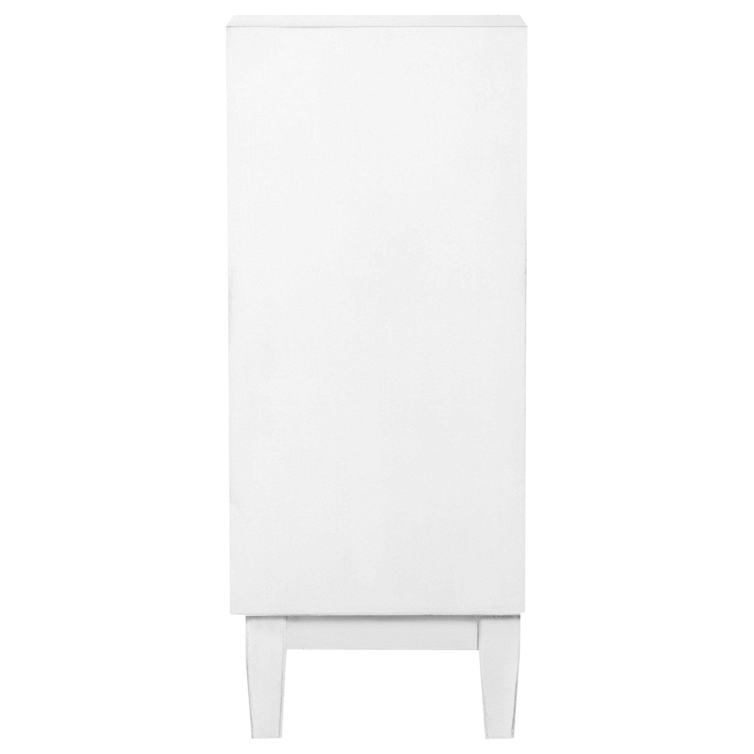 Coaster Gambon Rectangular 2-door Accent Cabinet White Default Title