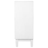 Coaster Gambon Rectangular 2-door Accent Cabinet White Default Title