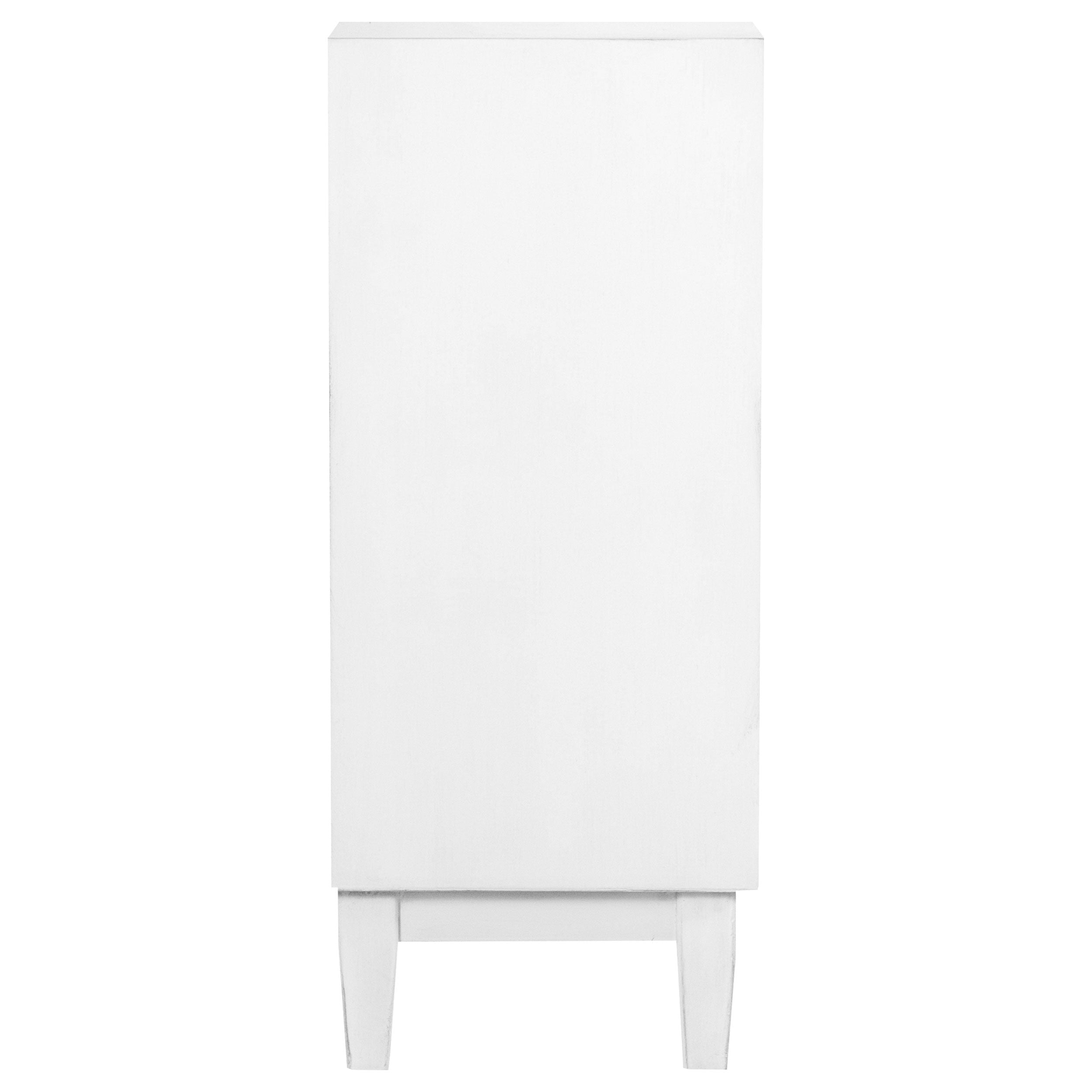 Coaster Gambon Rectangular 2-door Accent Cabinet White Default Title