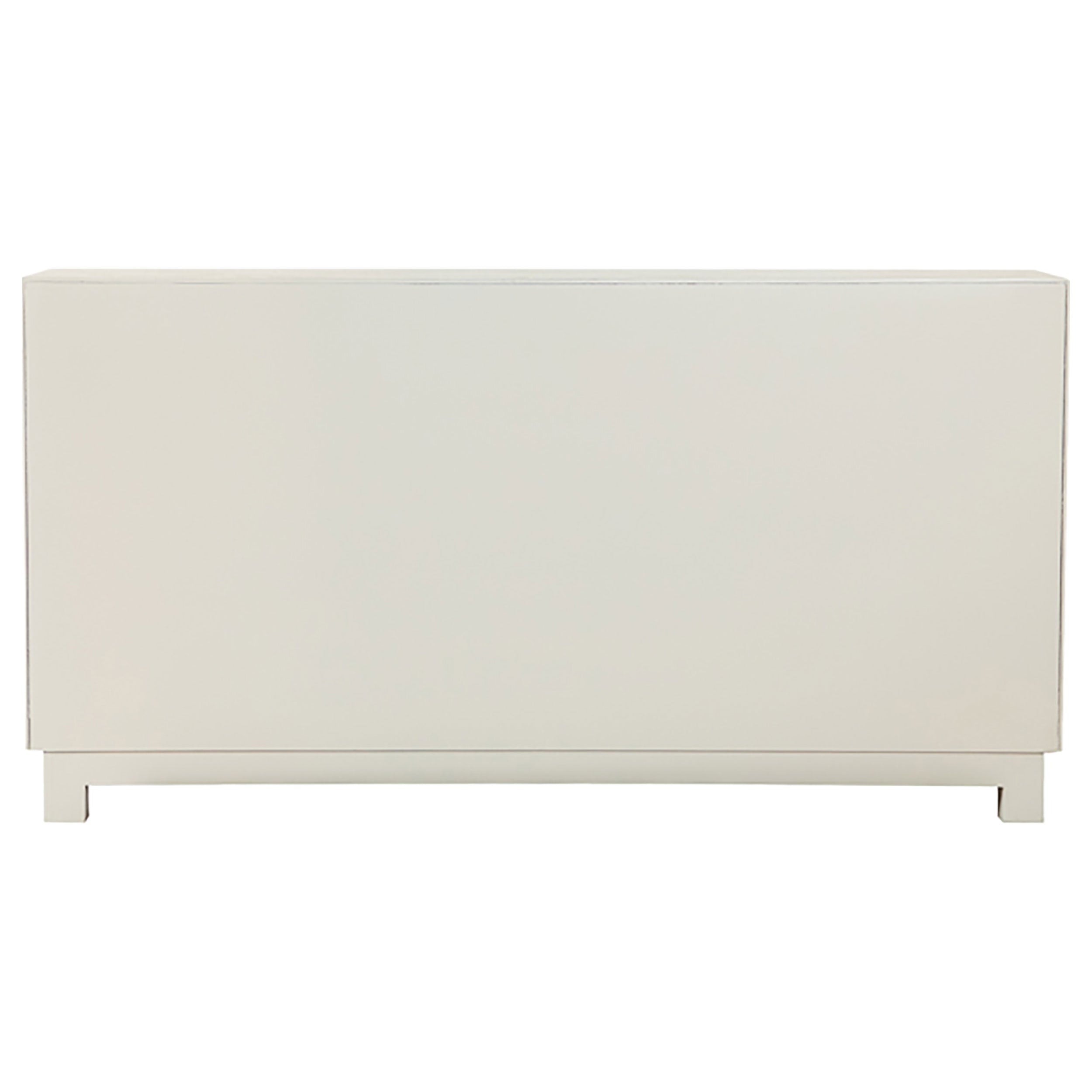 Coaster Voula Rectangular 4-door Accent Cabinet White and Gold Default Title