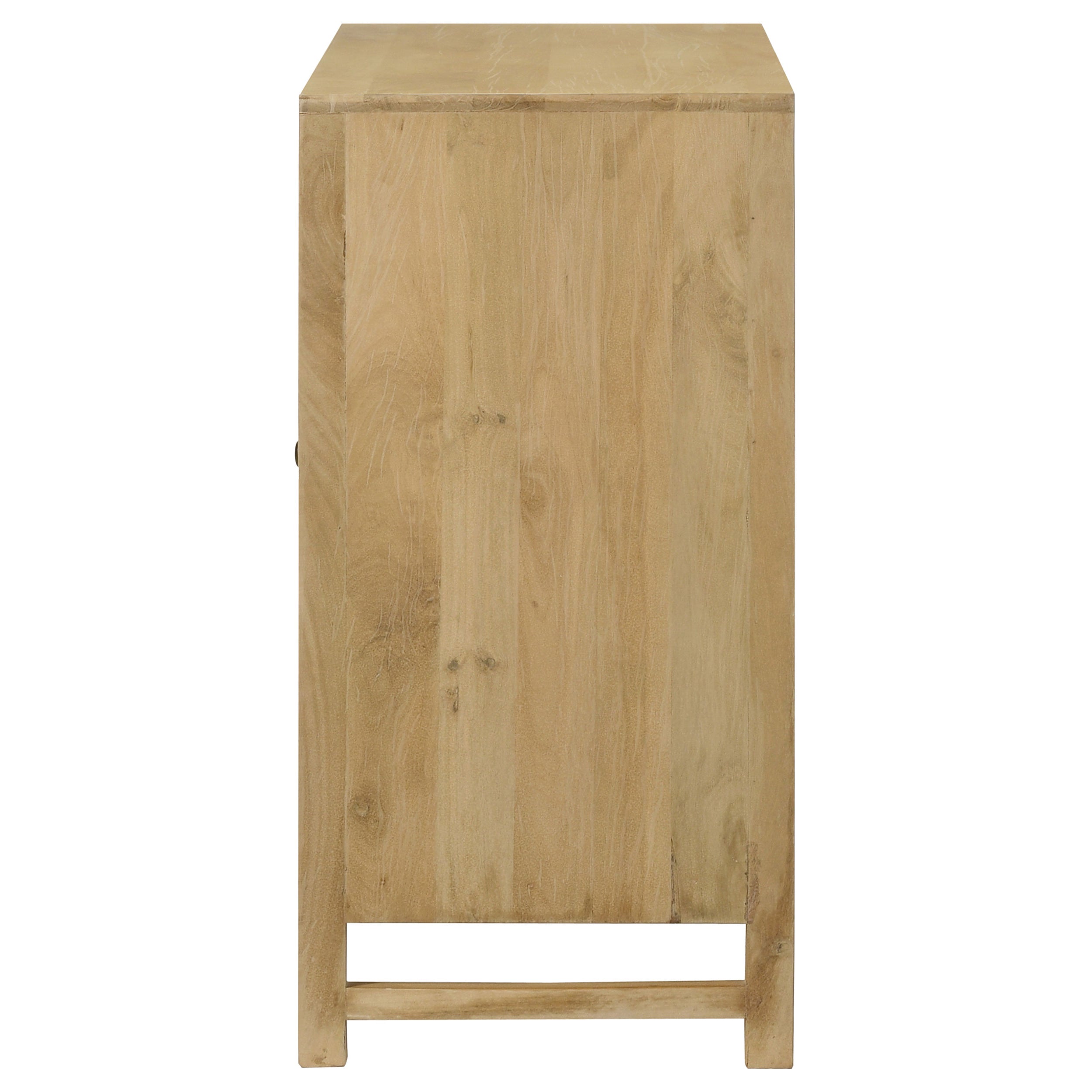 Coaster Zamora Rectangular 2-door Accent Cabinet Natural Default Title