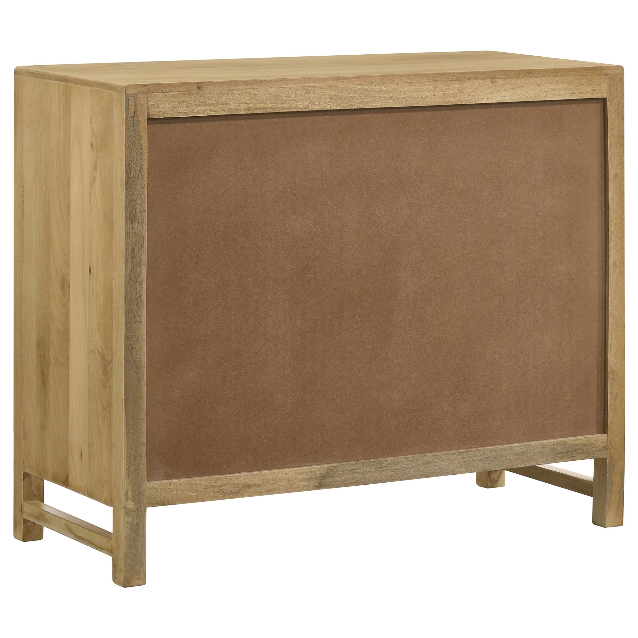 Coaster Zamora Rectangular 2-door Accent Cabinet Natural Default Title