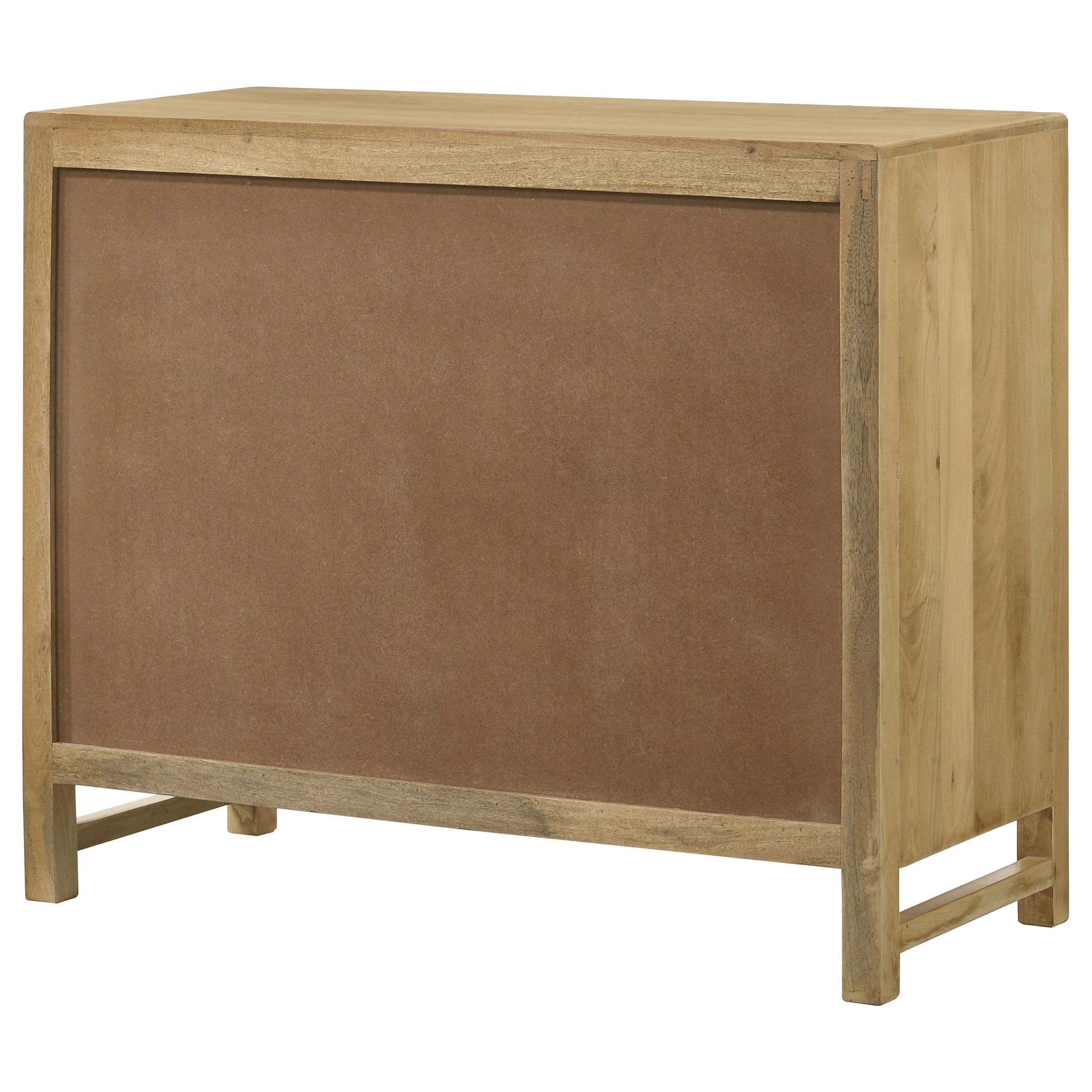 Coaster Zamora Rectangular 2-door Accent Cabinet Natural Default Title