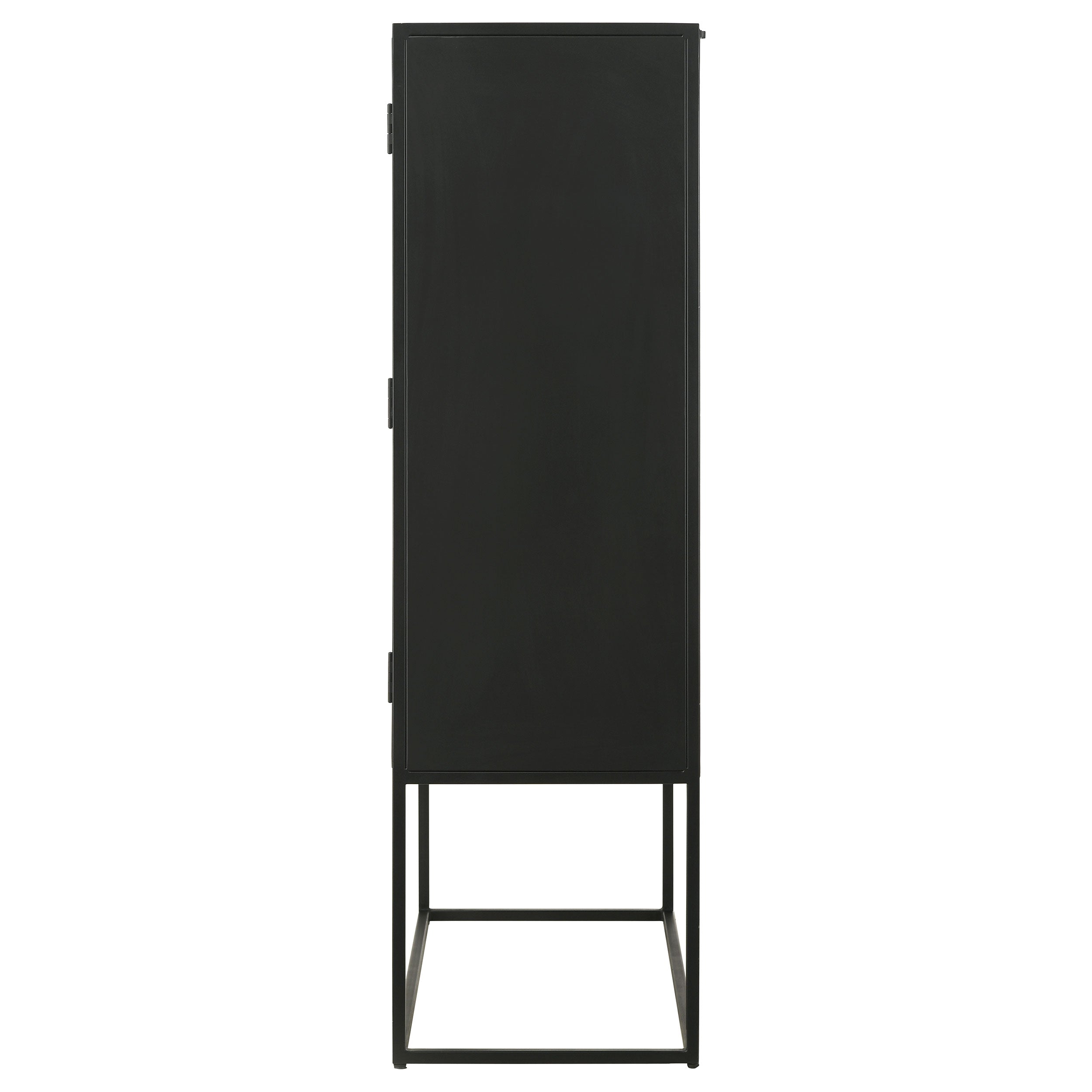 Coaster Jenna 2-door Accent Cabinet Black Default Title