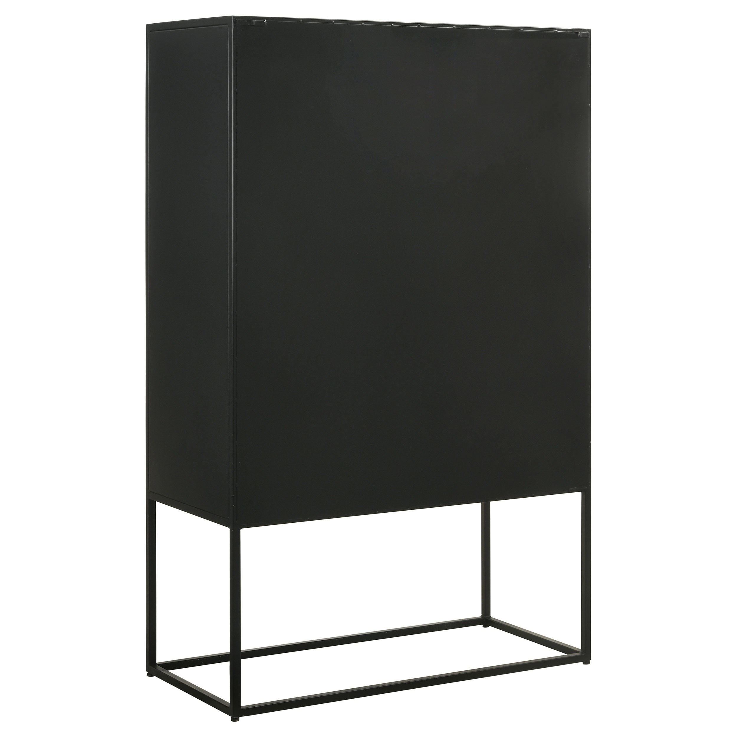 Coaster Jenna 2-door Accent Cabinet Black Default Title