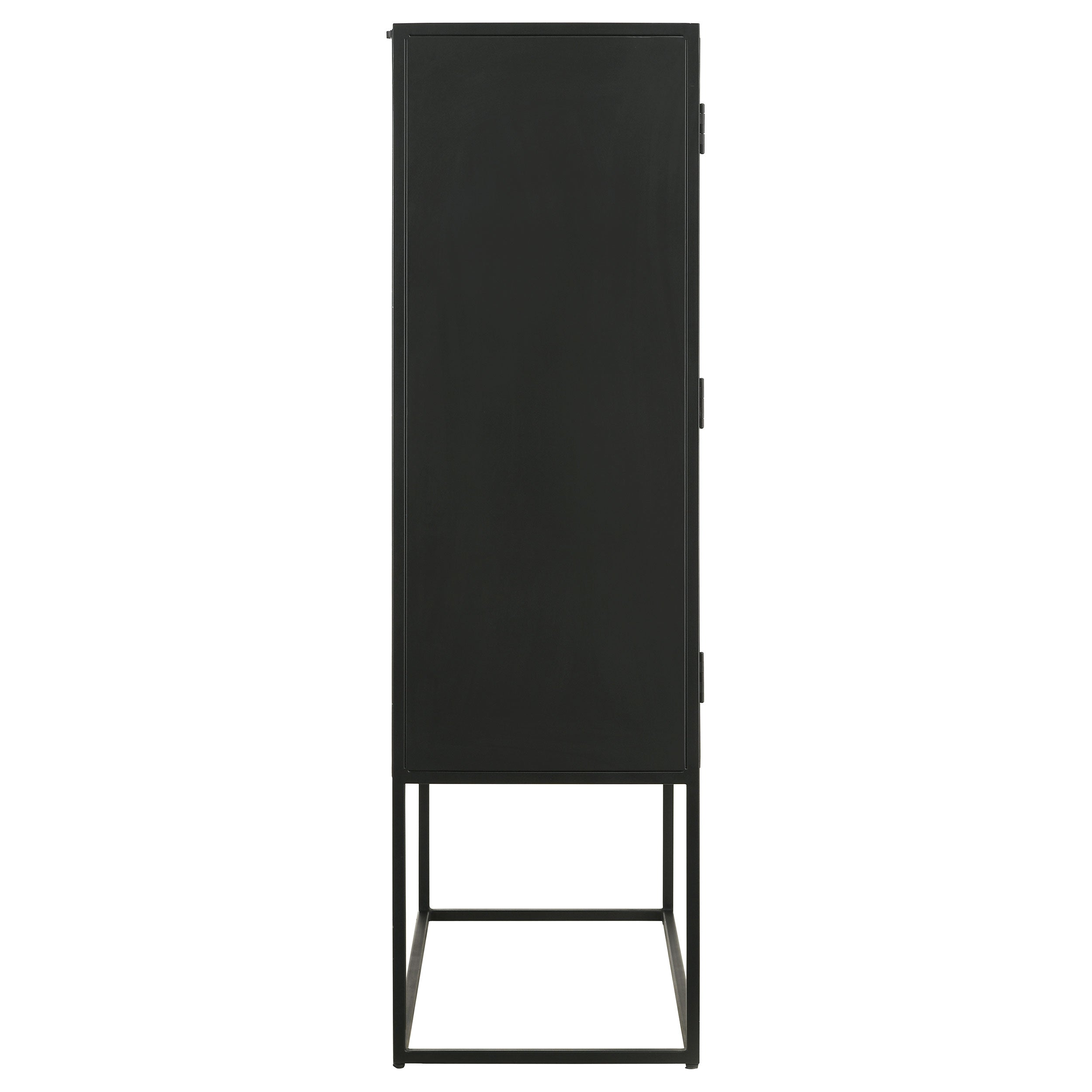 Coaster Jenna 2-door Accent Cabinet Black Default Title