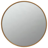 Coaster O'Malley Round Mirror Brass Default Title