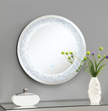 Coaster Landar Round Wall Mirror Silver Default Title