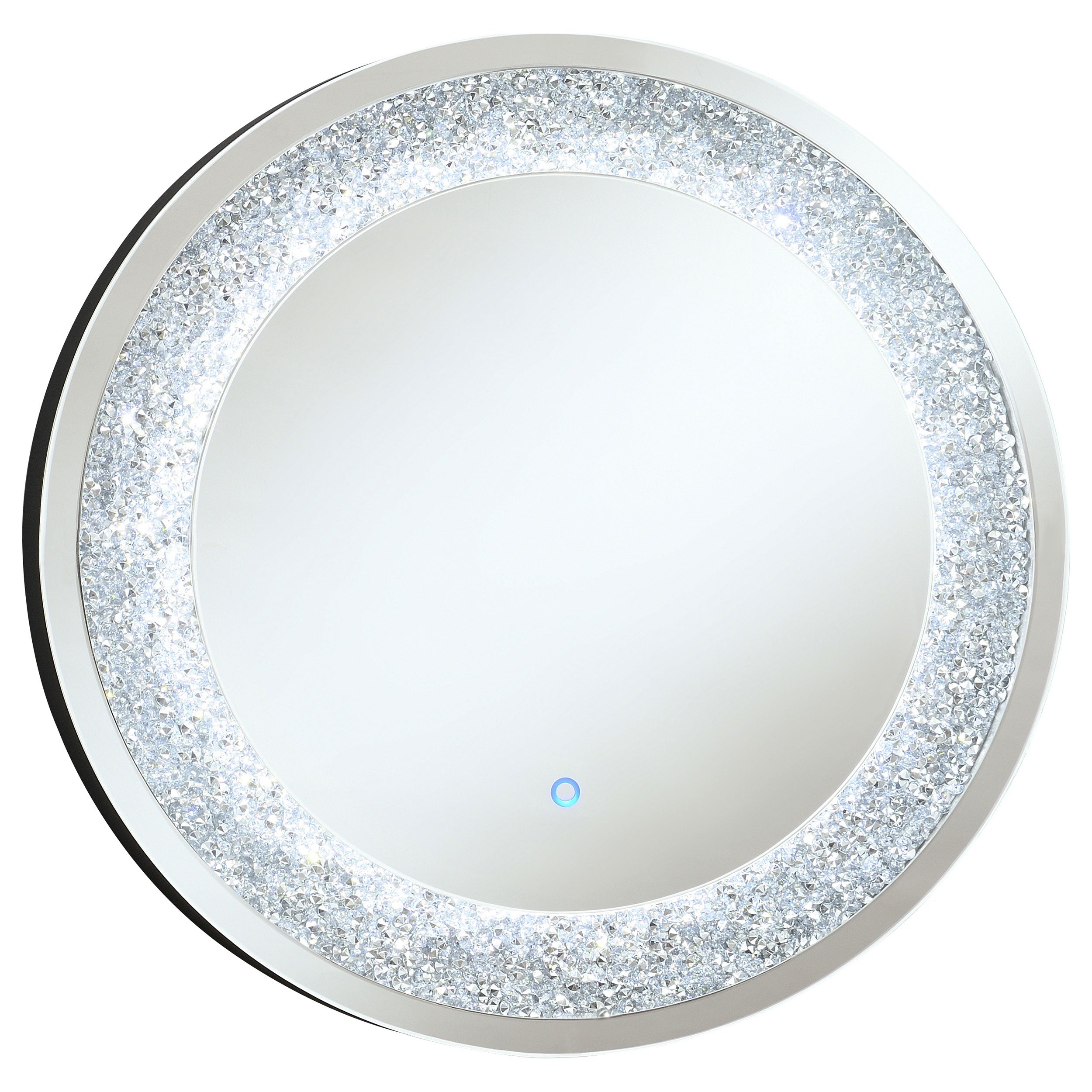 Coaster Landar Round Wall Mirror Silver Default Title