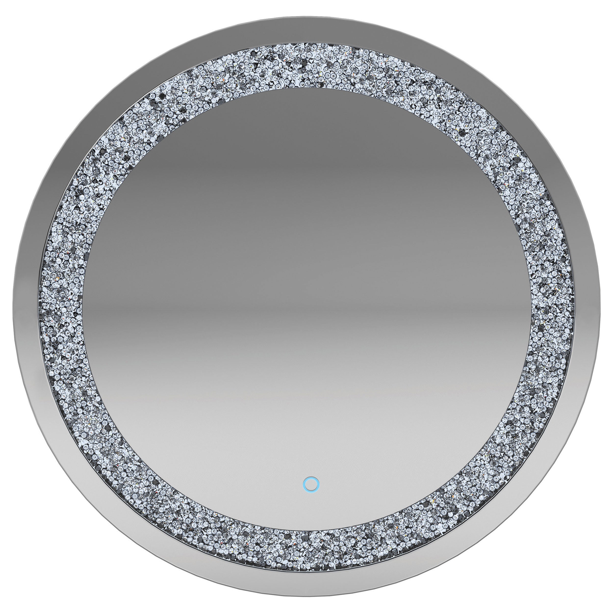 Coaster Landar Round Wall Mirror Silver Default Title