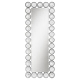 Coaster Aghes Rectangular Wall Mirror with LED Lighting Mirror Default Title