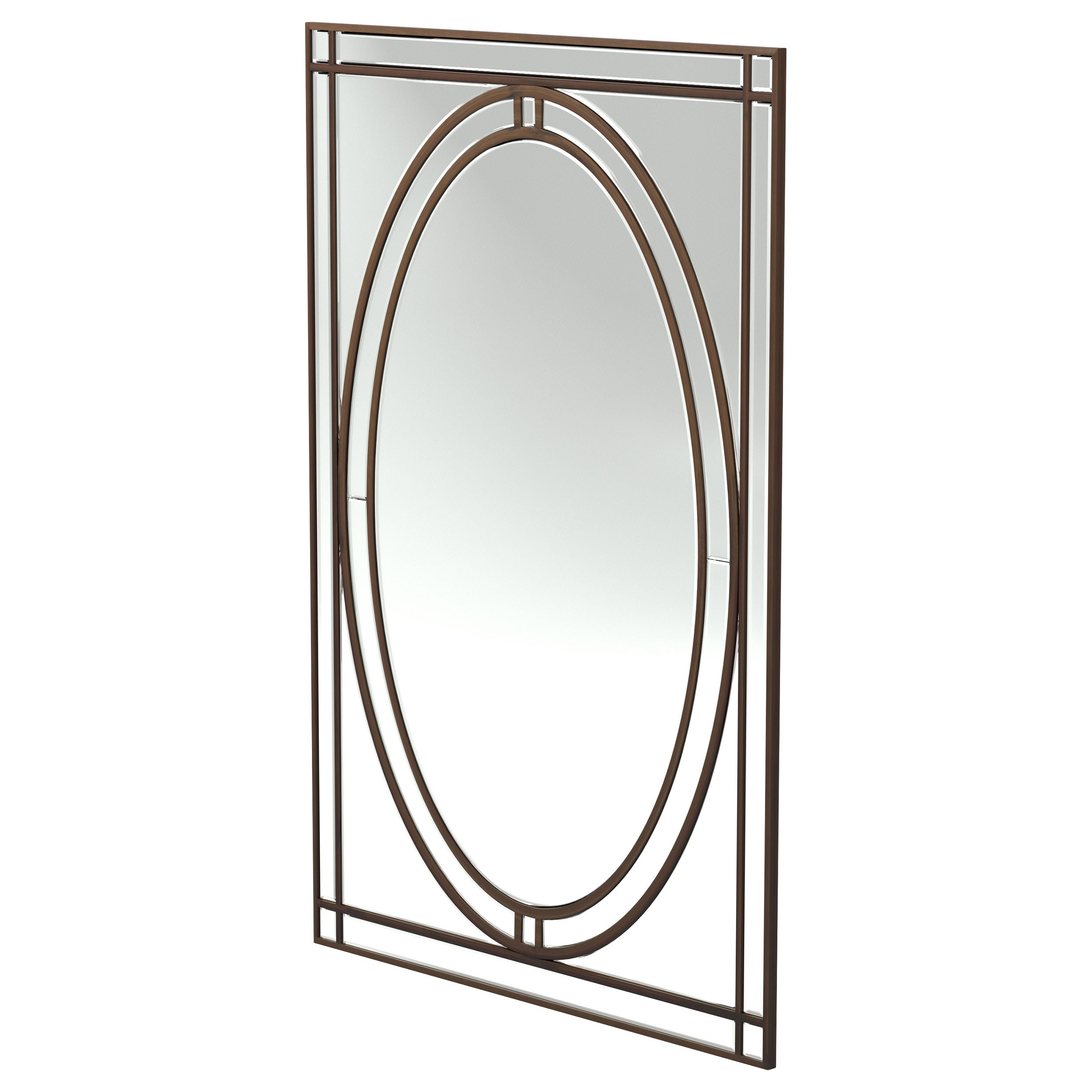 Coaster Beveled Edge Wall Mirror Silver Default Title