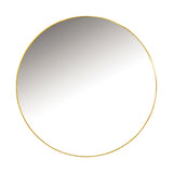 Coaster Hermione Round Wall Mirror Gold Default Title