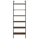 Owens 96-inch 6-shelf Wall Bookshelf Walnut