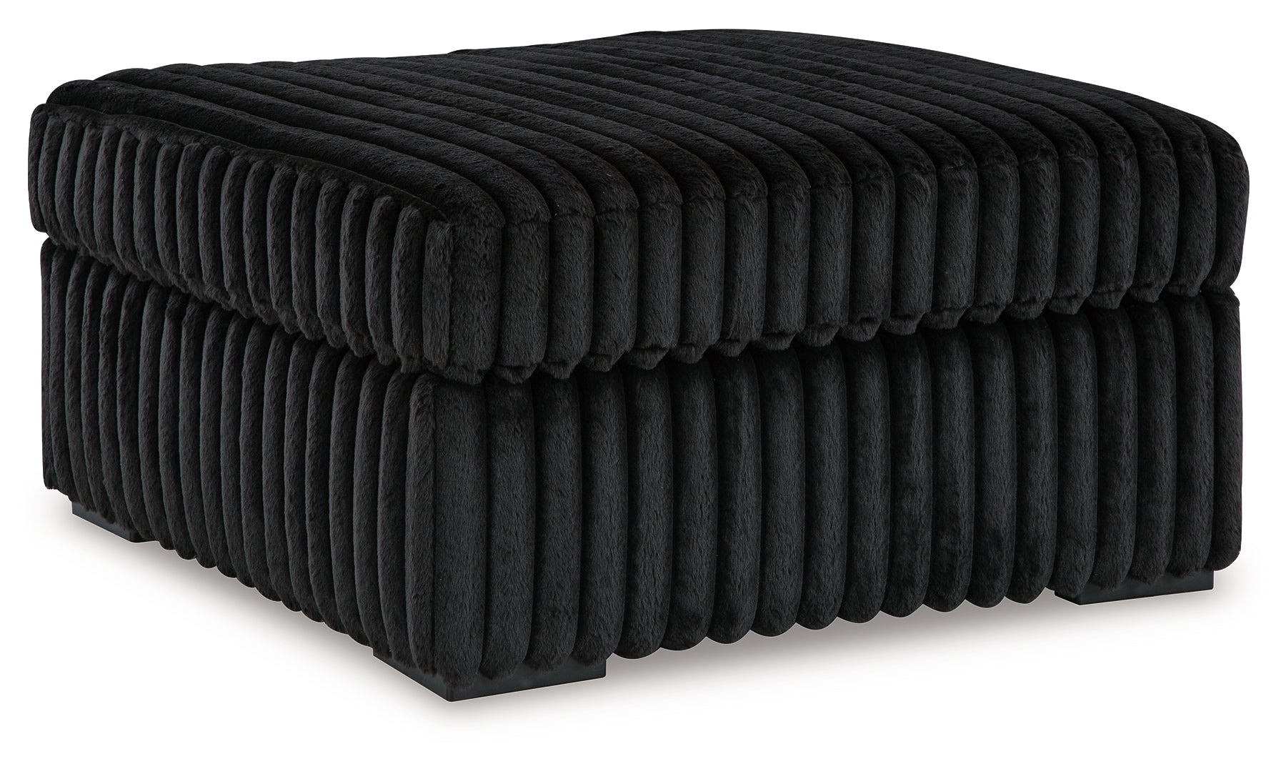 Midnight-Madness Oversized Accent Ottoman