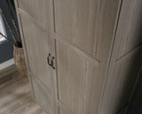 Sauder Select Wardrobe/Storage Cabinet Silver Sycamore