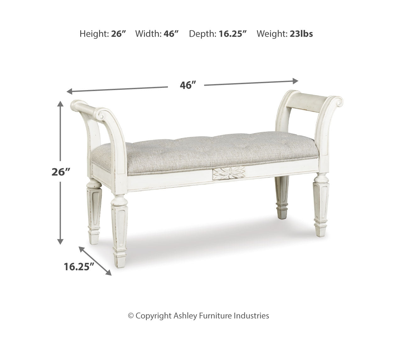 Realyn Accent Bench