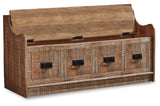 Garrettville Storage Bench