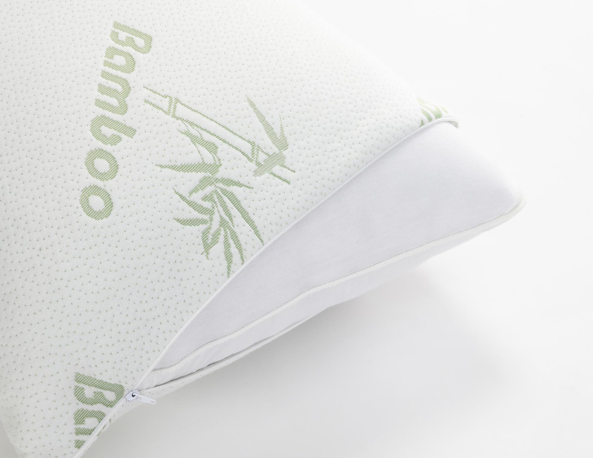 King Shredded Bamboo Memory Foam Pillow (Set Of 6 Pillows)