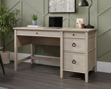 East Adara  Single Pedestal Desk in Cascade Oak