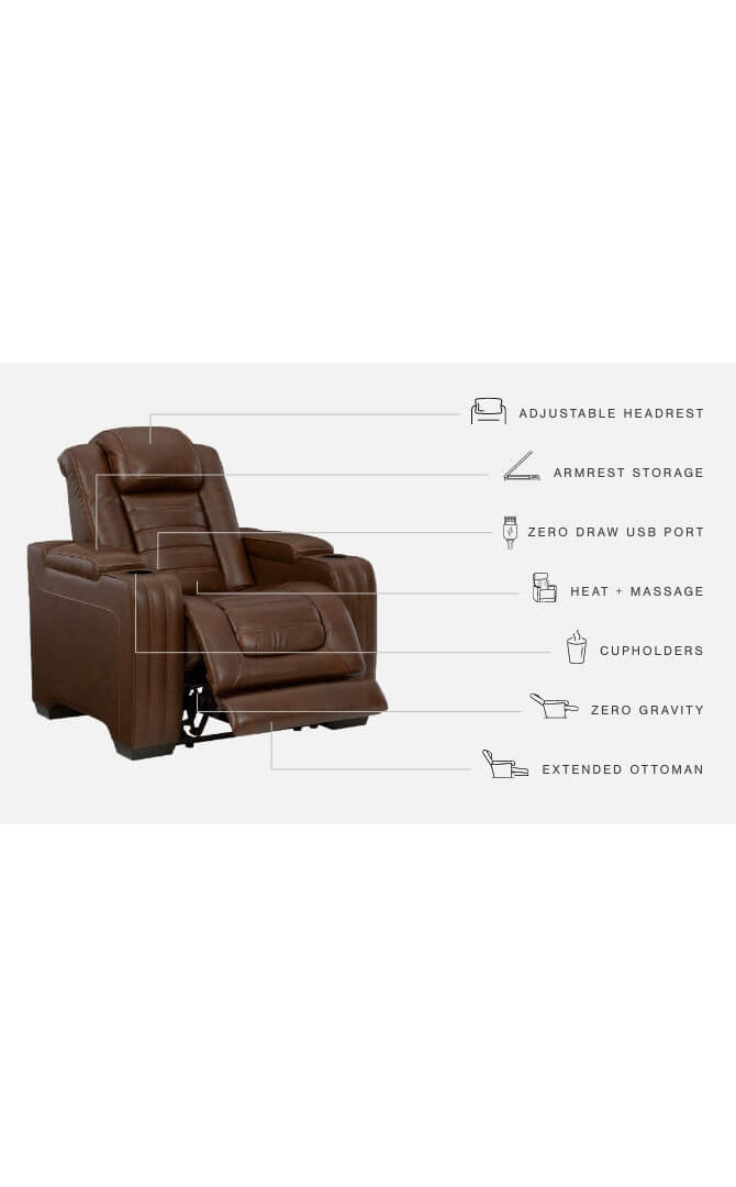 Backtrack PWR Recliner/ADJ Headrest