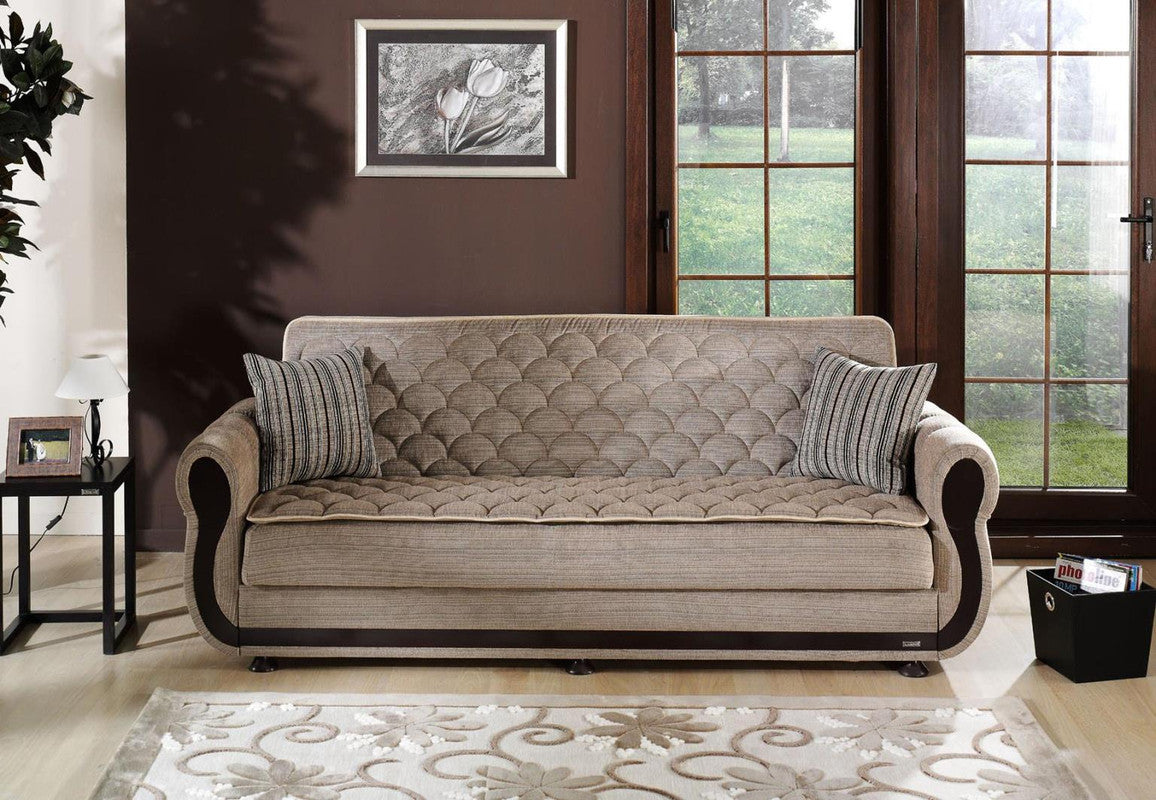 Bellona Argos Love Seat (Zilkade L.Brown) by Bellona