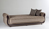 Bellona Argos Love Seat (Zilkade L.Brown) by Bellona