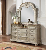 Queen Bed - Dresser - Mirror