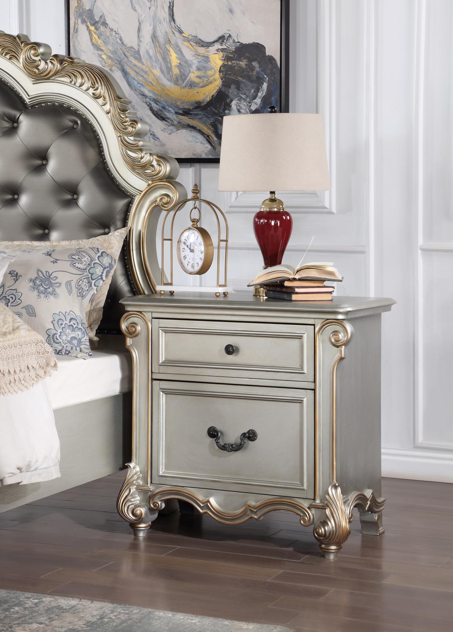 Queen Bed - Dresser - Mirror