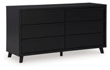 Danziar Six Drawer Dresser