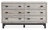 Vessalli Six Drawer Dresser