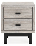 Vessalli Two Drawer Night Stand