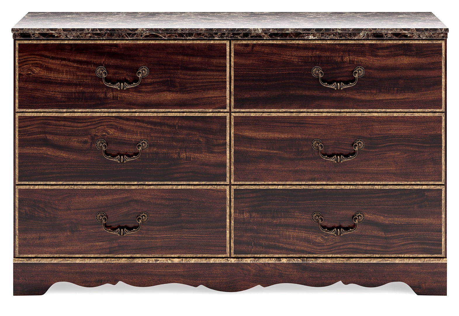 Glosmount Six Drawer Dresser