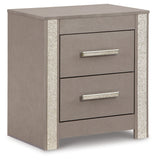 Surancha Two Drawer Night Stand