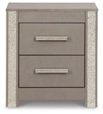 Surancha Two Drawer Night Stand