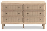 Cielden Six Drawer Dresser