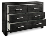 Kaydell Six Drawer Dresser