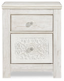 Paxberry Two Drawer Night Stand