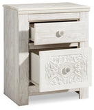 Paxberry Two Drawer Night Stand