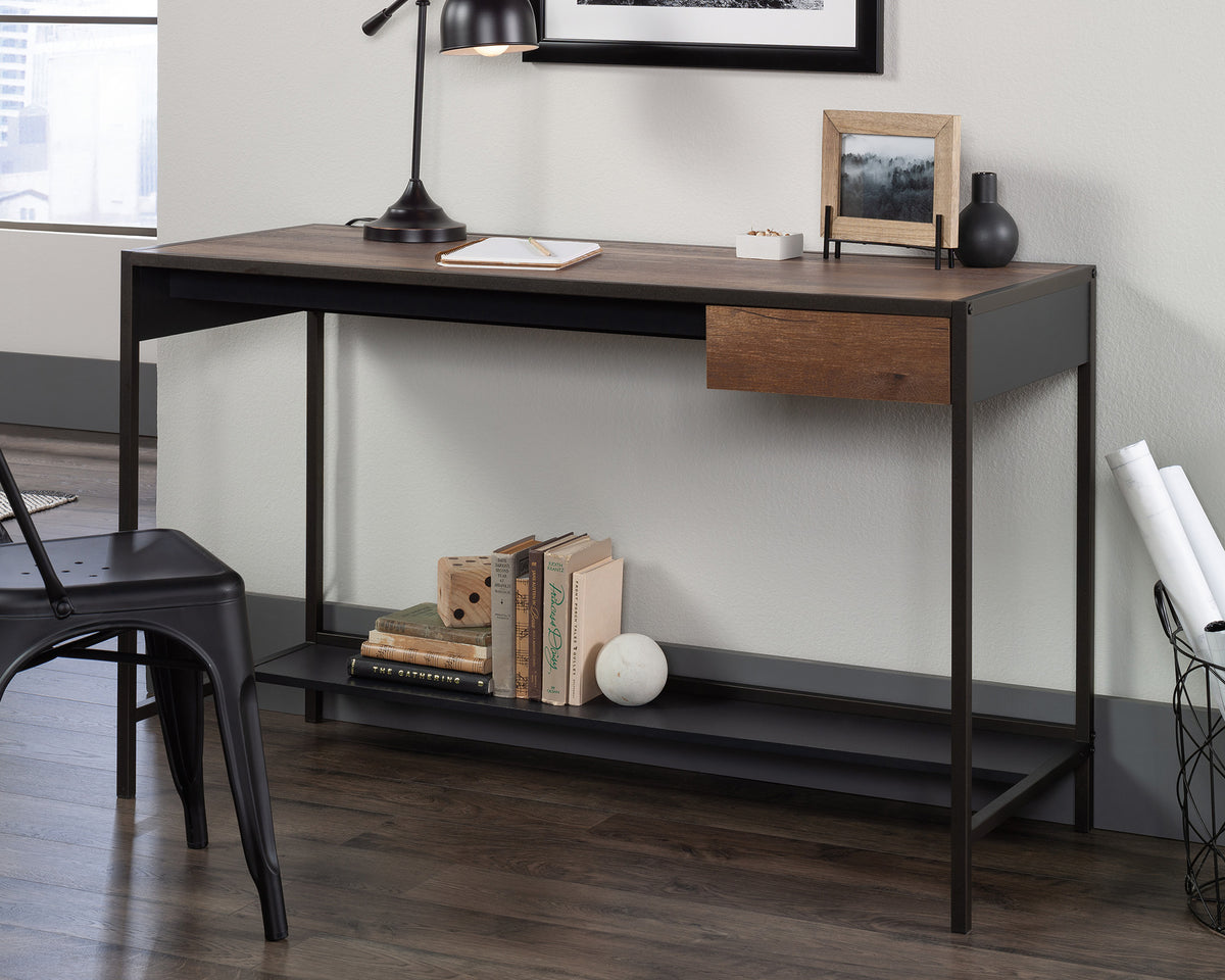 Boulevard CafŽ Writing Desk with Storage in Black