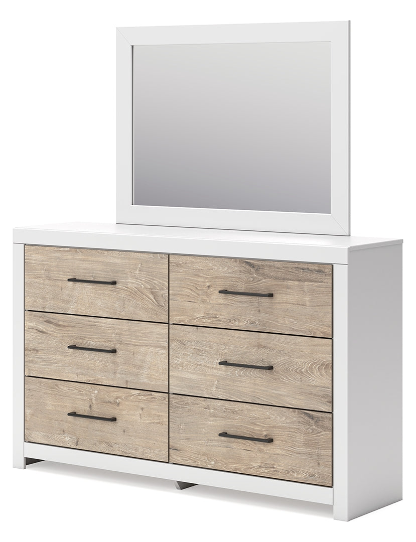 Charbitt Dresser and Mirror