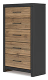 Vertani Five Drawer Chest