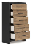 Vertani Five Drawer Chest