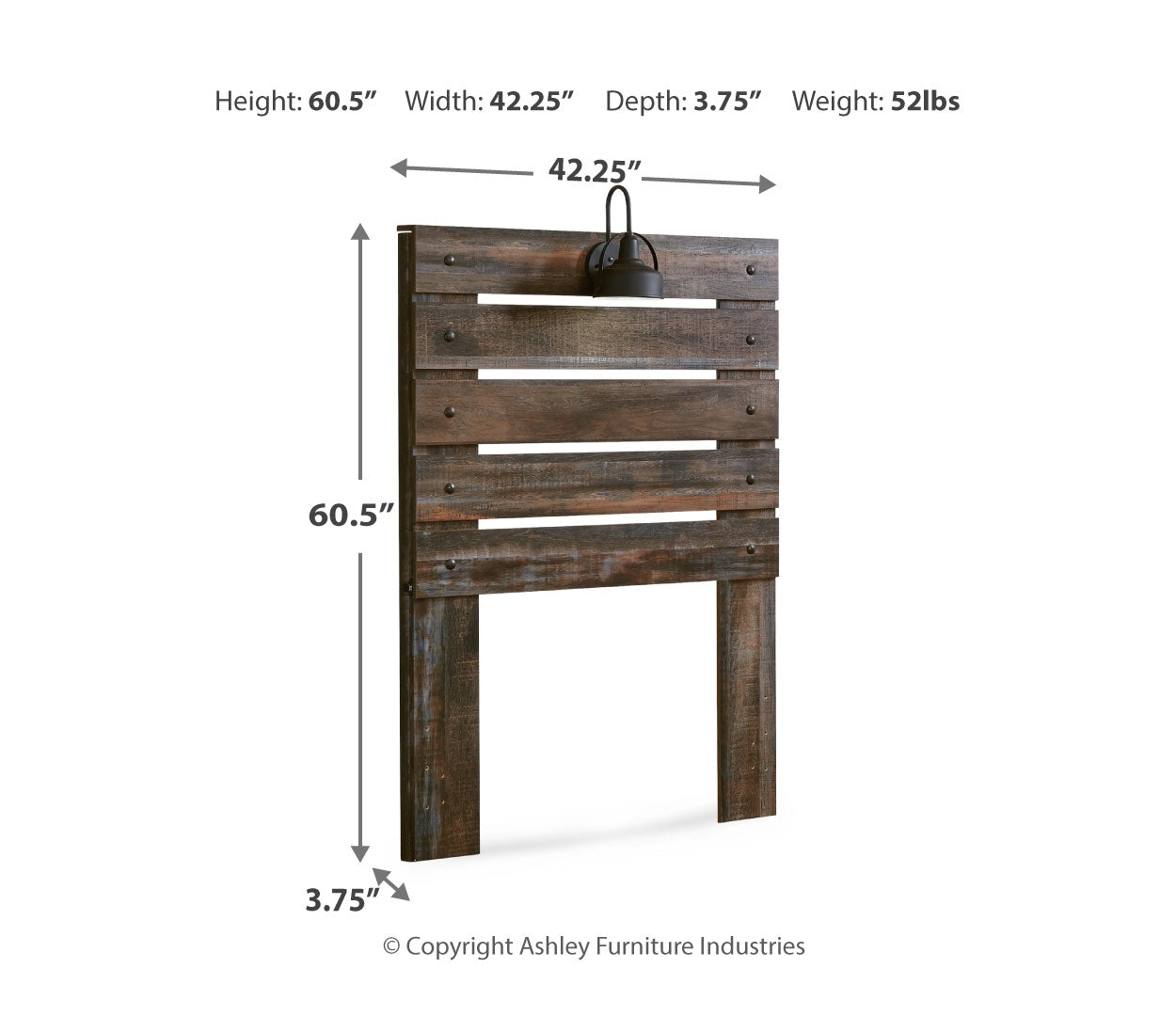 Drystan Twin Panel Headboard