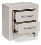 Zyniden Two Drawer Night Stand