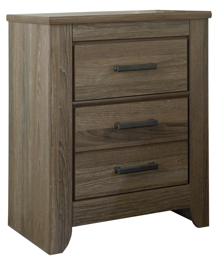 Zelen Two Drawer Night Stand